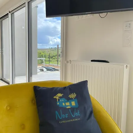 Villa Noz Vat 4 Etoiles Avec Spa Plouescat Extérieur photo